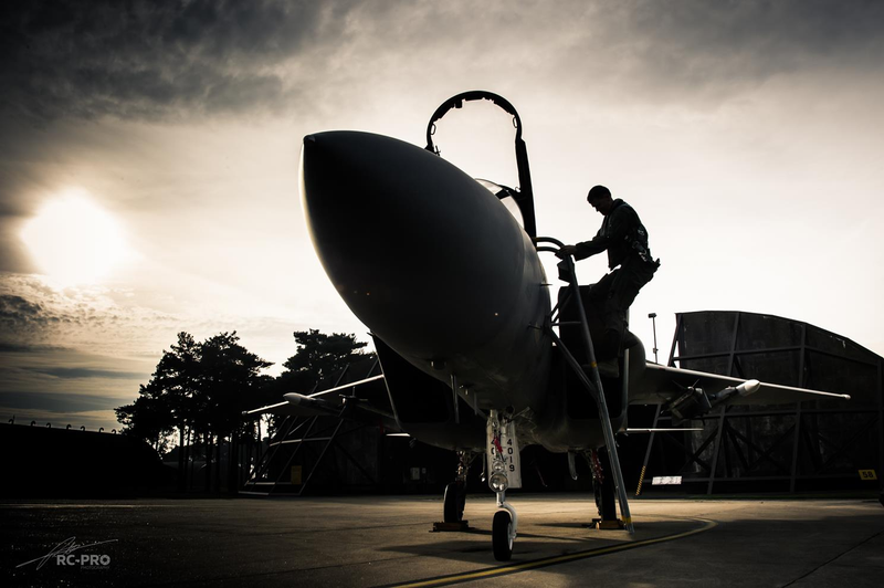Illustration for article titled This Photo Tour Of The USAF's "Grim Reapers" F-15 Squadron Will Give You Shivers